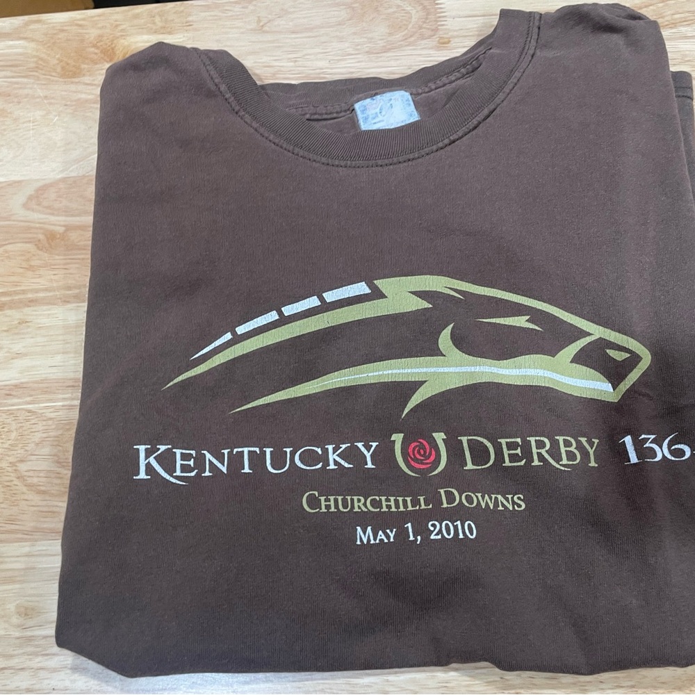 Kentucky Derby Brown Short Sleeve Tee